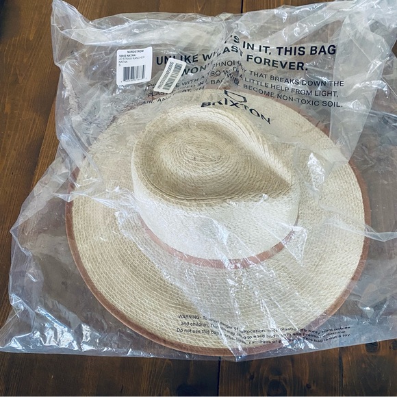 NWT Brixton Jo Straw Rancher Hat - Picture 15 of 16